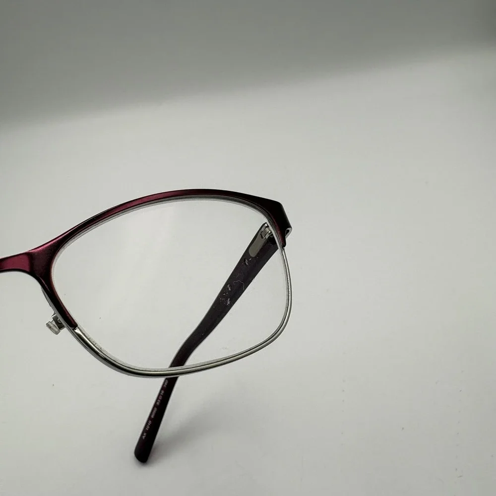 Armani Exchange Glasses Womens Red Square Frames‎ AX 1010 6050 53-16-140 *flaw*
